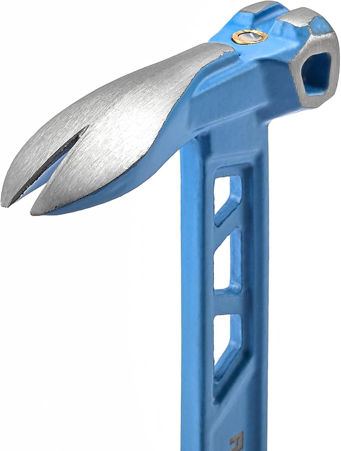 Real Steel 10" Double Ended Nail Puller Cats Paw Pry Bar Construction (0691)