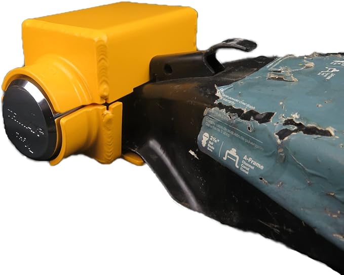 Ft. Knox Locks Curt Style Bumper Pull Coupler/Hitch Trailer Lock with Trimax Puck Lock