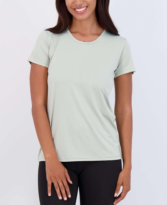 5 Pack Women's Dry Fit Short Sleeve Athletic Gym Workout Running Tops | Available in Plus Size, Exercise, Sports, Fitness, Quick Dry, Cooling, Moisture Wicking, Loose Basic Tees, Yoga, Pilates