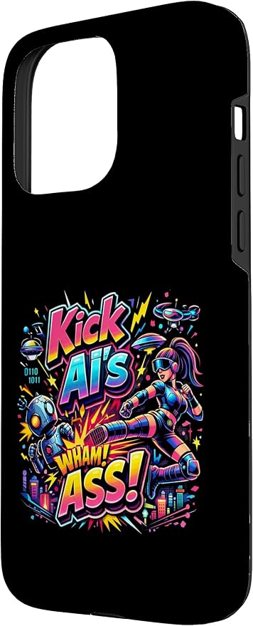Tech Human vs AI Case for iPhone 15 Pro Max