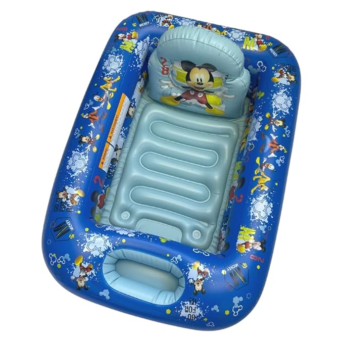 Disney Mickey Mouse Go for It Inflatable Tub - Baby Bathtub