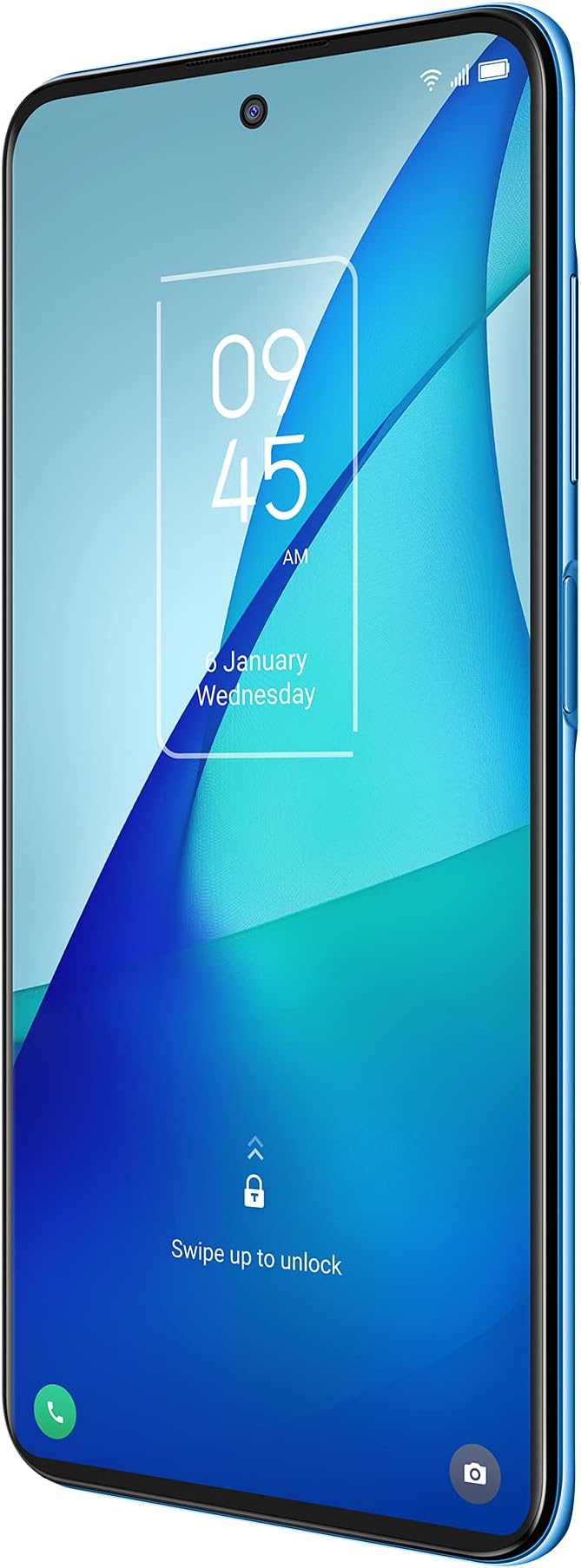 TCL 20S Unlocked Android Smartphone with 6.67��� Dotch FHD+ Display, 64MP Quad Rear Camera System, 128GB+4GB RAM, 5000mAh Battery with Fast Charging, North Star Blue