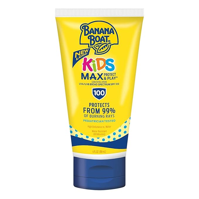 Banana Boat SPF#100 Kids Max Protect & Play Lotion 4 Ounce