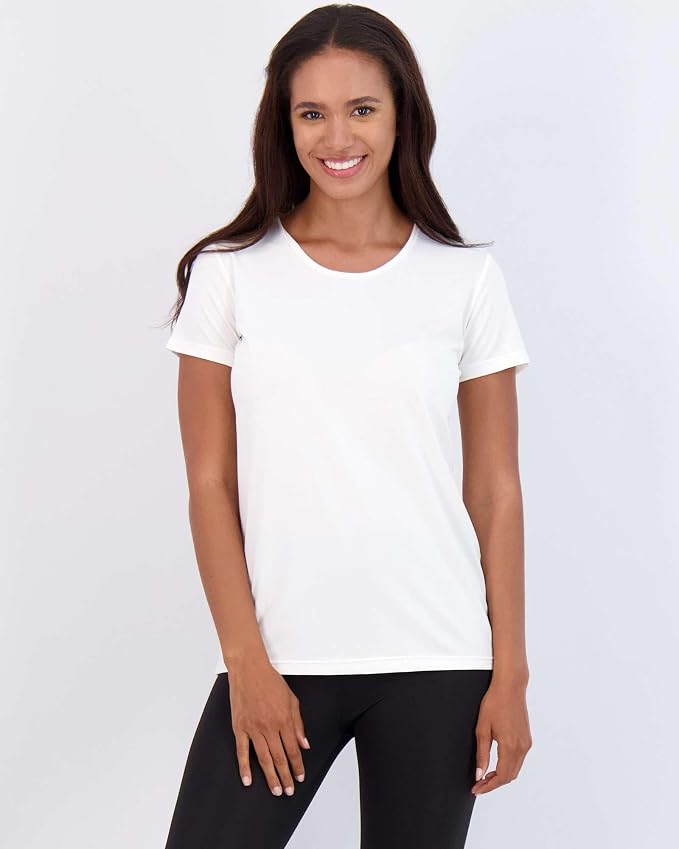 5 Pack Women's Dry Fit Short Sleeve Athletic Gym Workout Running Tops | Available in Plus Size, Exercise, Sports, Fitness, Quick Dry, Cooling, Moisture Wicking, Loose Basic Tees, Yoga, Pilates