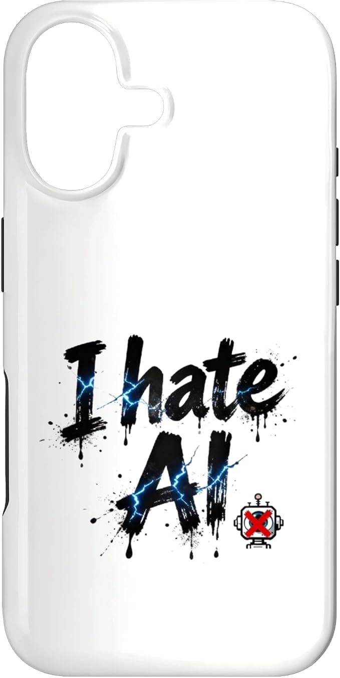 I Hate Ai Case for iPhone 17