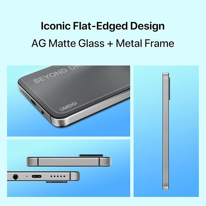 UMIDIGI A11 Pro Max Unlocked Cell Phone, Helio G80, 4GB+128GB Expandable 256GB, 6.8 Inch FHD Touch Screen, 5150mAh Battery Android Phone, 48MP+16MP, Dual SIM 4G Volte, Al Face Unlock