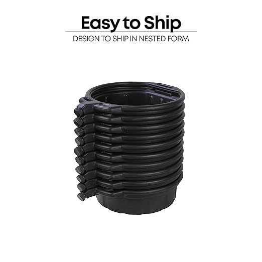 Groz 2 Gallon Oil Drain Pan with Anti-Spill Cap, HDPE Chemical-Resistant Construction, Large Spout for Easy Pouring, Stackable Design (41965)