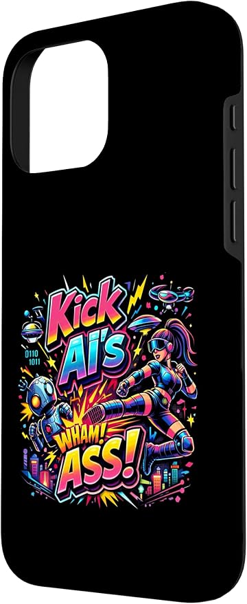 Tech Human vs AI Case for iPhone 16 Pro Max