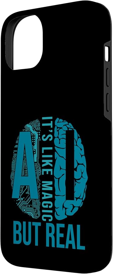 Artificial Intelligence Robot Futuristic AI Robotic Engineer Case for iPhone 14 Plus