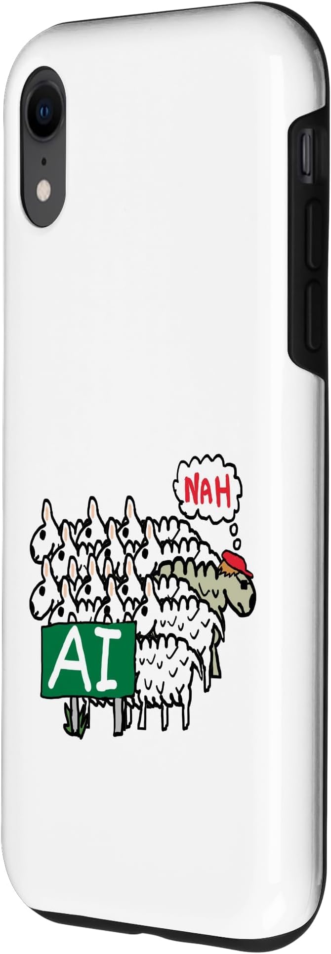 Anti AI Case for iPhone XR