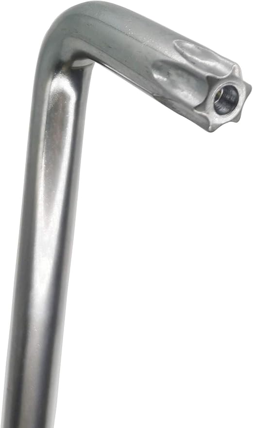 NordWolf 10-Piece Torx Wrench Set, S2 Steel Long Arm Security Star Keys, Sizes T10 to T55