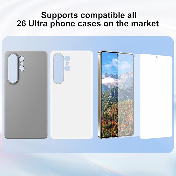 S26 Ultra 5G Unlocked Smartphone,16GB+512GB Cell Phone for Android 15, 6.99" Unlocked Cell Phone, 7000mAh, 68MP+108MP Dual Camera/Dual SIM/Fingerprint Lock/Face���Purple