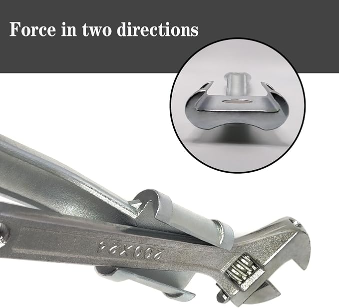 Universal Wrench Extender Bar, Torque Amplifier Tool, 13.5 Inch Extension Wrench Tool with 1/2 Inch Square Hole, Wrench Extender, Wrenches Mechanic Torque Multiplier Tool