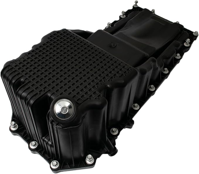 TRQ Engine Oil Pan Compatible with 2011-2015 Dodge Durango Jeep Grand Cherokee