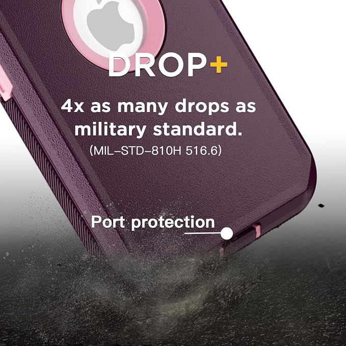 AICase for iPhone 17e/iPhone 16e Case 2026,Heavy Duty Drop Protection Full Body Rugged Shockproof/Drop Proof/Dust Proof Military Protective Tough Durable Cell Phone Cover for iPhone 17e/16e 6.1_4