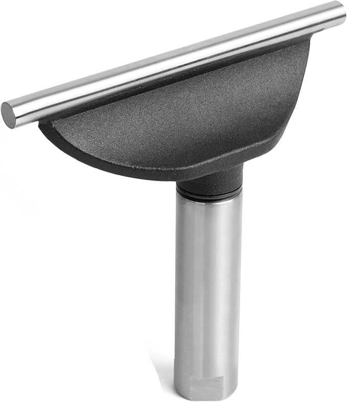 6" Tool Rest with 1" Diameter Total Length 4" Post, Woodlathe Heavy Duty Round Bar Straight Tool Rest.