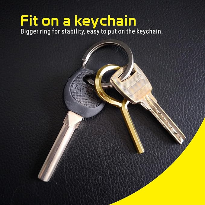5/32" Standard Hex Dogging Key, Allen Key Sets Wrench Fit on Keychain Push Bar Panic Exit Device Keys - 5 Pack