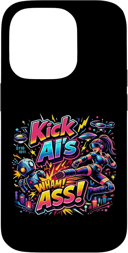 Tech Human vs AI Case for iPhone 14 Pro