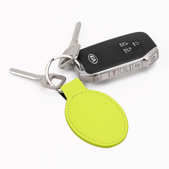 LaserGram Oval Keychain, Disc Golf, Personalized Engraving Included