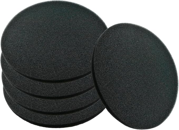 5 Pack 15'' Oil Drain Splash Pad, Oil Splash Pad for Car Changing Oil Transmission Drain Pan, Oil Change Splash Pad for Mechanics and Automotive Techs, Black