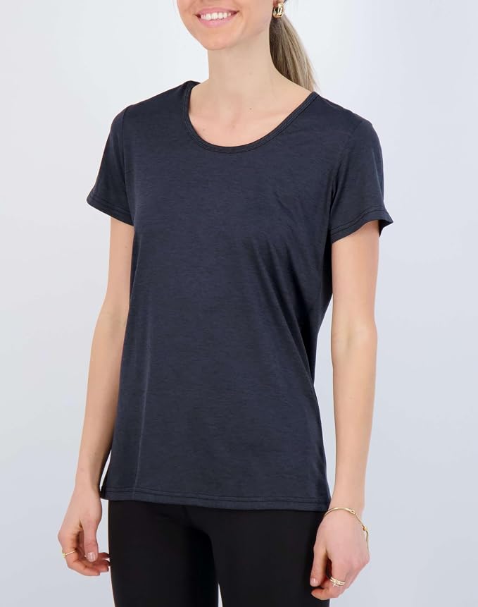 5 Pack Women's Dry Fit Short Sleeve Athletic Gym Workout Running Tops | Available in Plus Size, Exercise, Sports, Fitness, Quick Dry, Cooling, Moisture Wicking, Loose Basic Tees, Yoga, Pilates