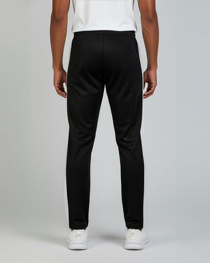 3 Pack Men's Mesh Open Bottom Sweatpants Active Athletic Workout Gym Pocket | Available in Big & Tall, Uncuffed, Elastic Waistband, Drawstring, Straight Leg, Running, Jogging, Exercise, Training, Sports