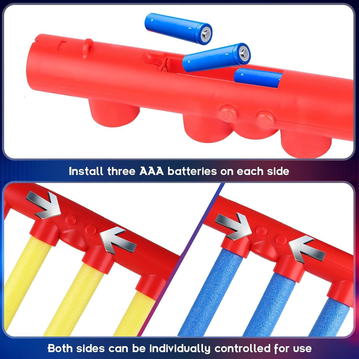 Reflex Sticks | Reaction Time Training Game for Kids & Adults - 3 Adjustable Speeds