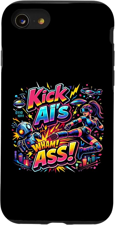 Tech Human vs AI Case for iPhone SE (2020) / 7/8