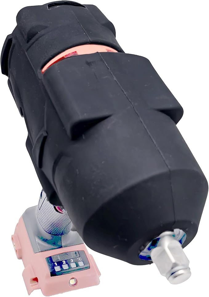 deawater 1pcs 49-16-2767 18V Impact Protective Boot High Torque Impact Wrench Boot for 18V FUEL 1/2 High Torque Impact (2767-20) & Version (2863-20) black for hex impact driver