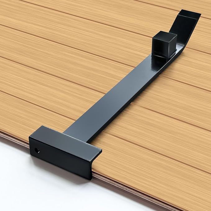 NAACOO Heavy Duty Pull Bar and Pry Bar, Flooring Tools, Weight 3.7lb/Solid Square Steel Block & Steel Angle Hammering Durable, Fully Felted Bottom - Professional Pull Bar Flooring Tool.
