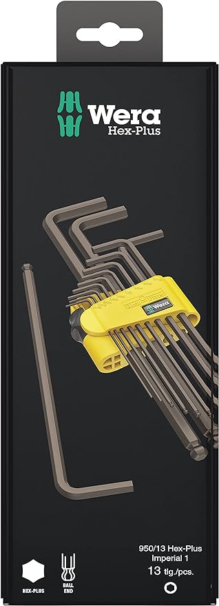 950/13 Hex-Plus Imperial 1 SB L-Key Set, Imperial, BlackLaser