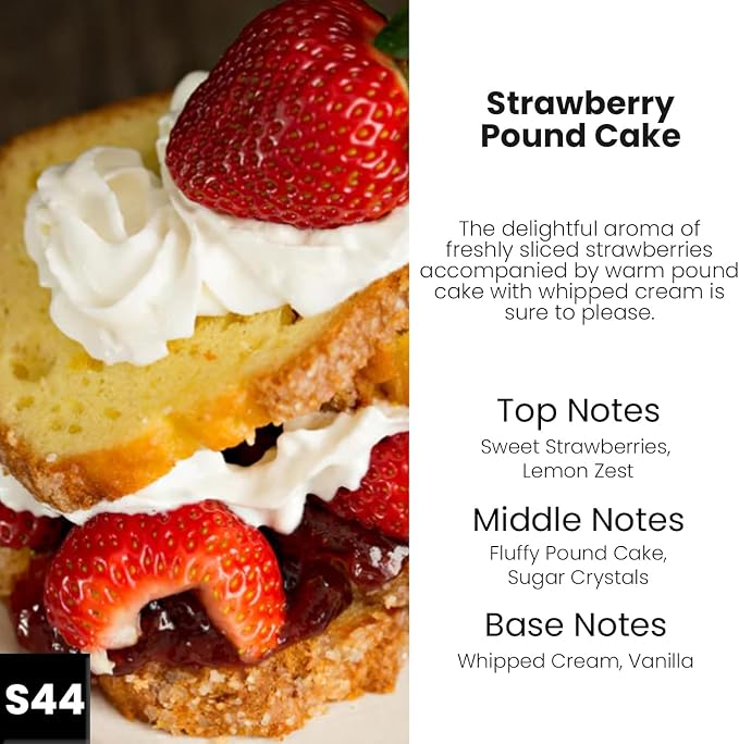 HoogaLife Car Air Freshener Diffuser 2 Pack Hanging Air Freshener Diffuser - Strawberry Pound Cake Fragrance Oil Air D iffuser for Car, 45+ days Long Lasting Fragrance Made in USA (S44)