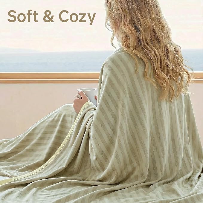 Guohaoi Cooling Blanket for Hot Sleepers and Night Sweats 90"x108" King | Arc-Chill Q-Max >0.5 Cool Fiber,100% Oeko-Tex Certified Lightweight Summer Blanket for Travel/Outdoor Ultra Cold Breathable