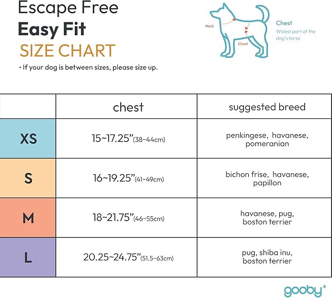 Gooby Hot Pink Small Dog Harness, Easy Fit No Pull with Quick Release Buckle, Machine Washable, Escape Free, Sporty Style