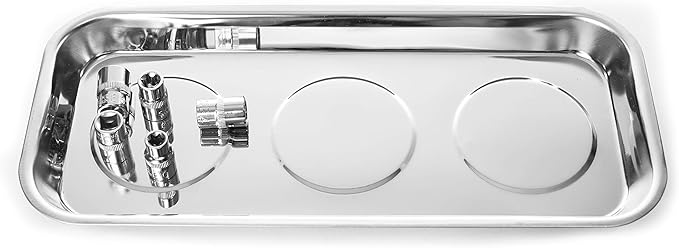 EHOMEA2Z Magnetic Dish Tool Parts Tray Socket Screw Holder (14"x6")