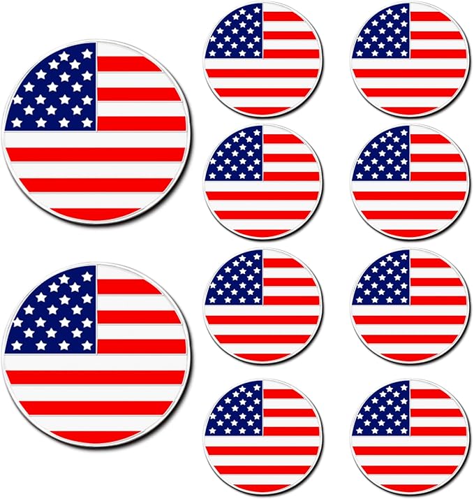 Amy Sport Golf Ball Markers Assorted Patterns Fits All Magnetic Golf Tools Value Set, Alloy Soft Enamel Technique Marker for Hat Clips Gloves Golf Divot Tools Marks