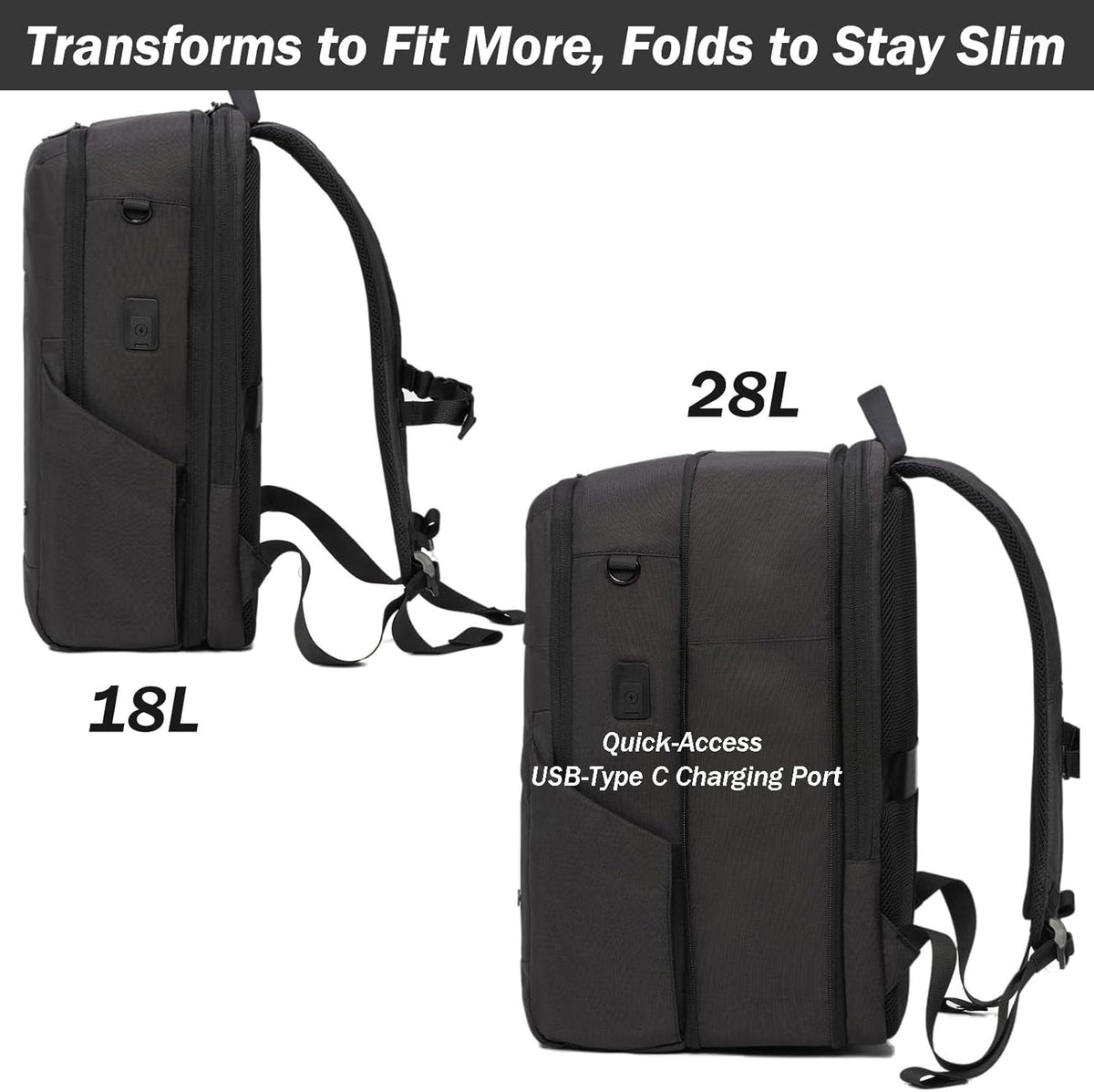PUREVAVE Laptop Backpack - Durable Design with YKK Zippers | Unisex Style for All Users