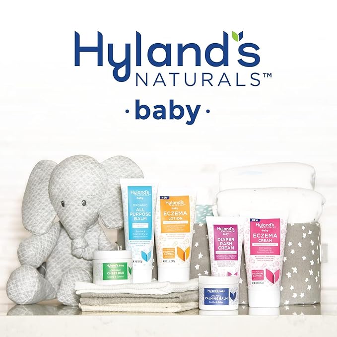 Hyland's Baby Eczema Lotion, Lightweight Soothing Moisturizer for Eczema Prone Skin, With Colloidal Oatmeal, 5 ounce