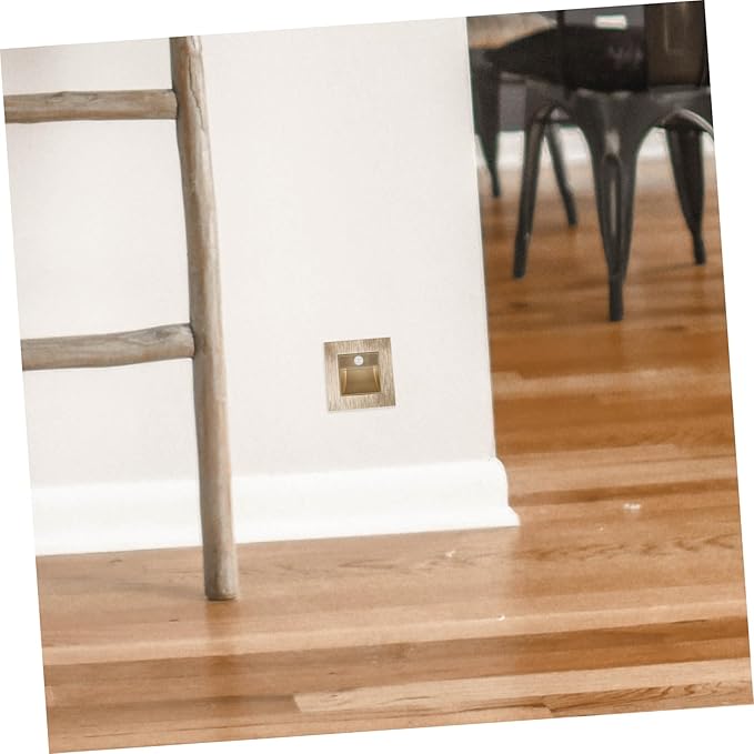 Motion Sensor LED Stair Lights Recessed Indoor Step Lights for Aisles Warm White Easy Installation Home Lighting Solution