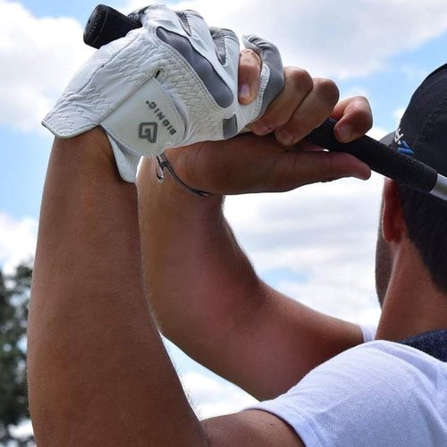 Bionic Men's Golf Glove - Performance Grip Pro | Premium Leather for Enhanced Comfort
