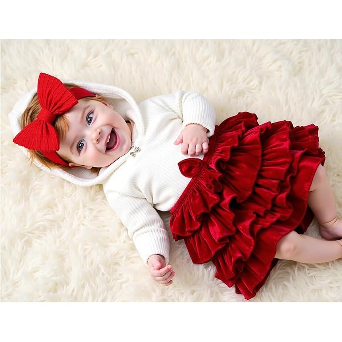 Baby Girl Bows Newborn Headband Stretchy Double Bows Soft Infant Toddlers