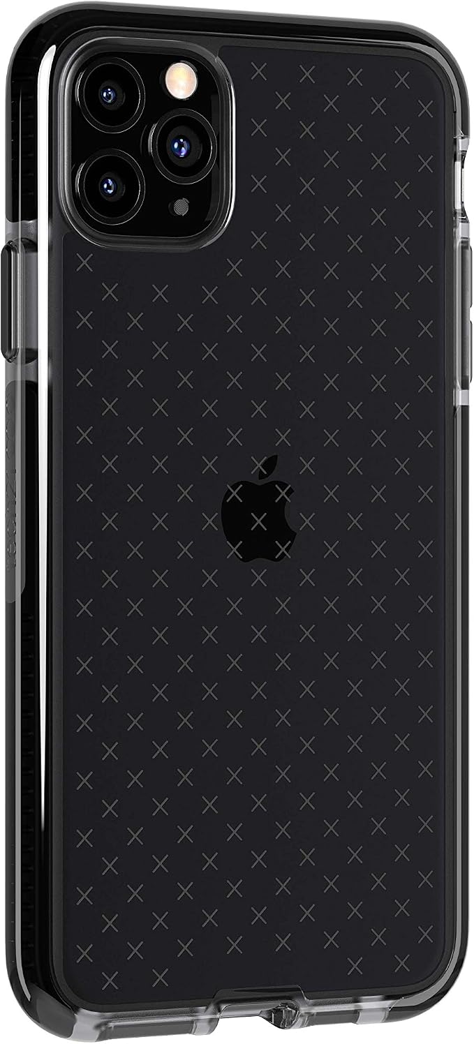 Tech21 Evo Check Series Gel Case for Apple iPhone 11 Pro Max - Smokey Black