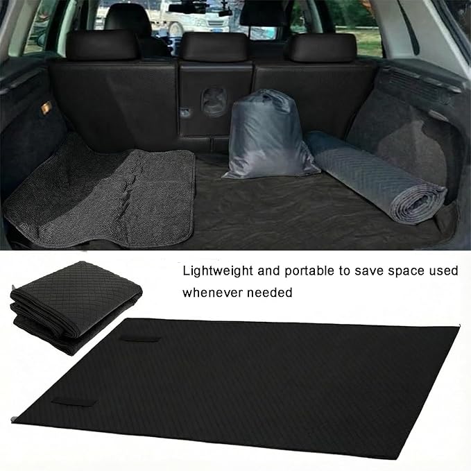 Rolling Creeper Mat, 56''x27'' Foldable Car Repair Pad with Storage Bag, Under Car Repair Mat for Car Low Clearance, Special Roads, Long-Distance Trucks
