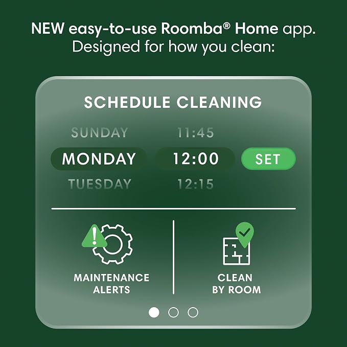 iRobot Roomba 105 Combo Robot Vacuum & Mop - Easy to use, Intense Power-Lifting Suction, LiDAR Navigation, Multiple Cleaning Modes, Avoids Mopping Carpets, Self-Charging | 70x Suction, Clearview Lidar Mapping, Vac and Mop Modes, Carpet-Detect Avoids Rugs