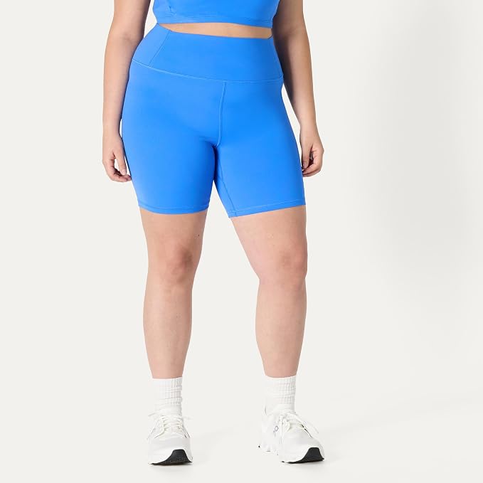 Amazon Essentials Women's Active FormFlex Buttery Soft High Waist Biker Shorts