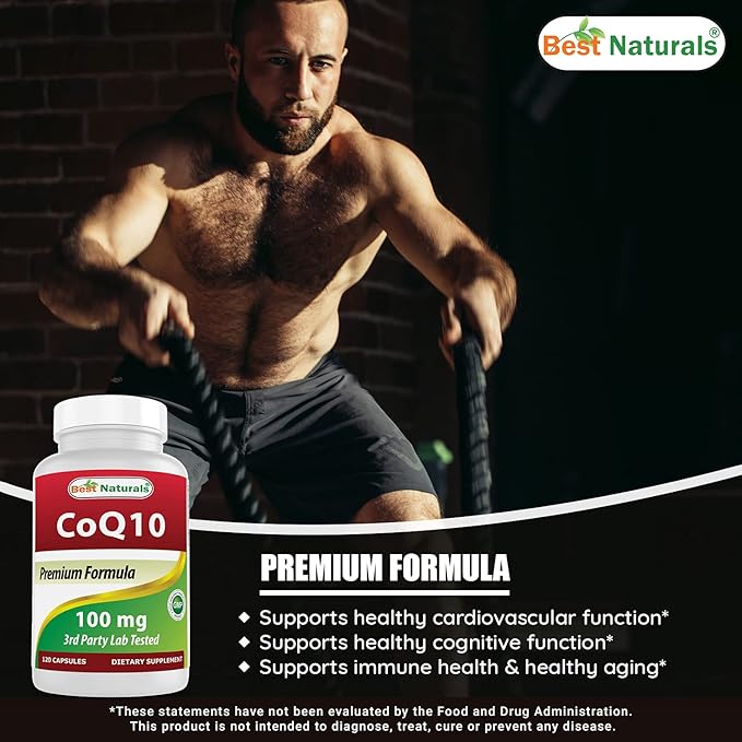 Best Naturals Red Yeast Rice 1200 Mg & COQ10 100 mg