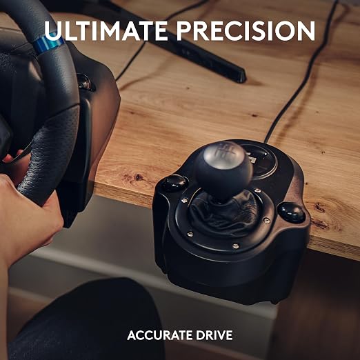 Logitech G Driving Force Shifter Compatible with G29 G920 & G923 - PC | Compatible with PlayStation 5, Playstation 4, Xbox-Series X|S, Xbox-One