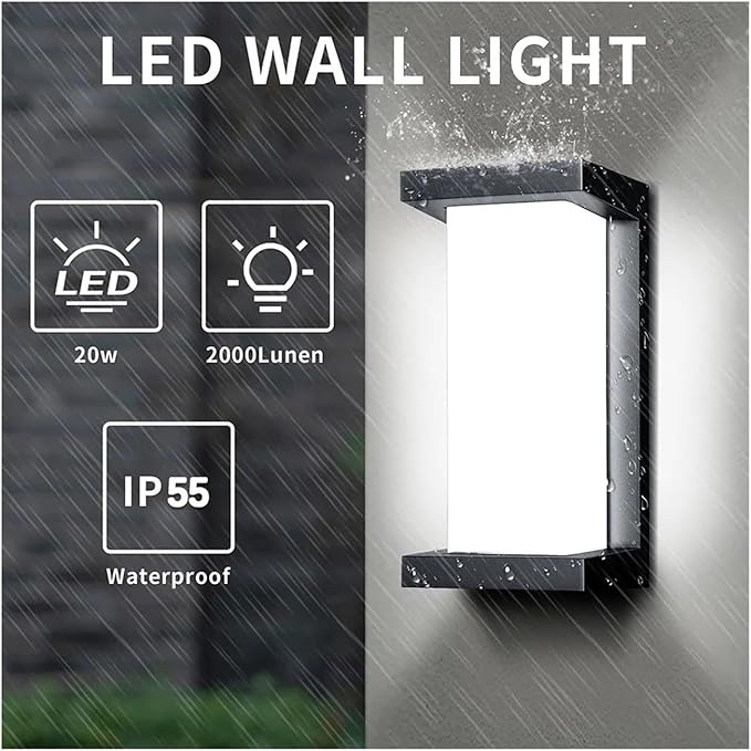 Long Wall Light, LED Wall Lamp Motion Sensor Waterproof Led Lights Wall Light Indoor Outdoor Wall Panels for Home Corridor Lighting,Bedroom Bedside Licht(Cold White,A with Sensor)