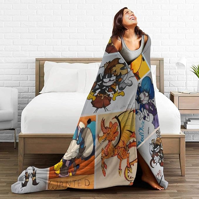 QETXVI Custom Blanket with Photos Text Customized Blanket Personalized Flannel Throw Blankets for Adult Kid Birthday Christmas Halloween Fathers Mothers Valentines Gift - 60"x 80"