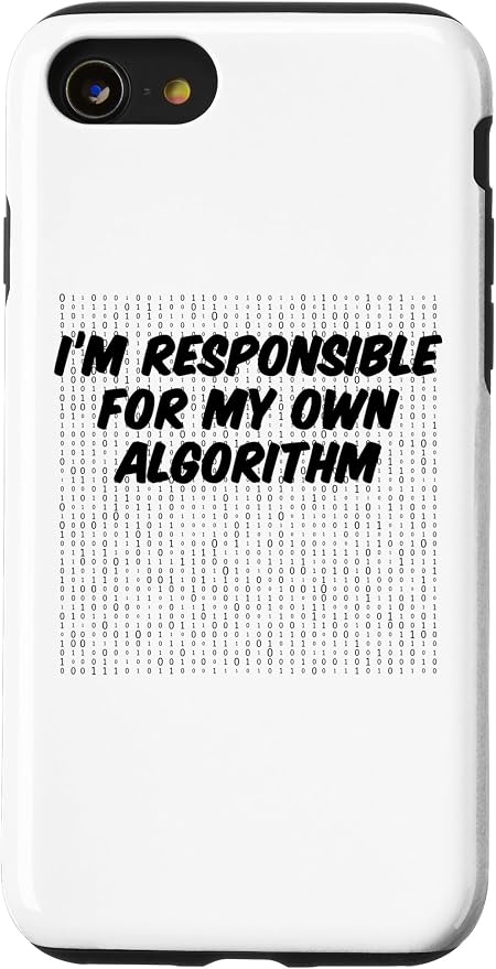 iPhone SE (2020) / 7 / 8 Binary Code Computer Algorithm AI Artificial Intelligence Case
